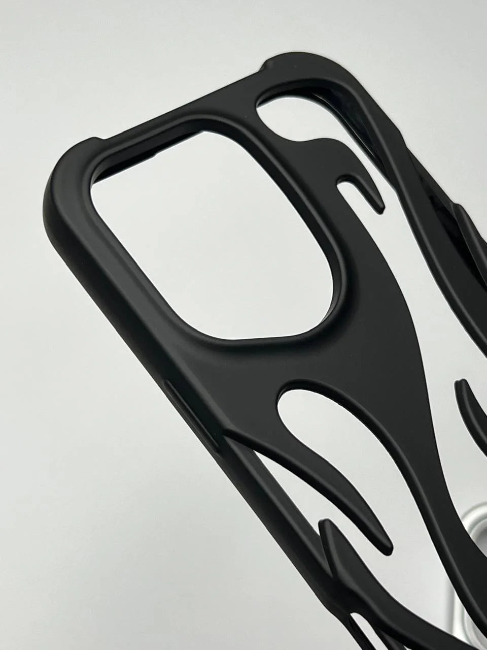 Premium Shiny Electroplating Flame Soft Case for iPhone