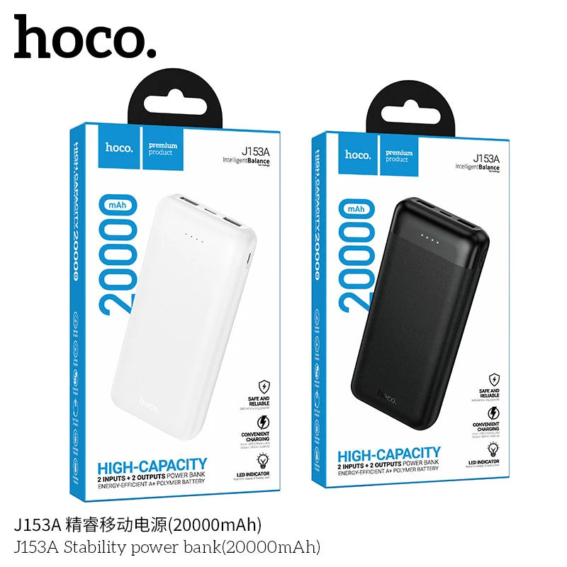 HOCO J153A STABILITY POWER BANK (20000 MAH)