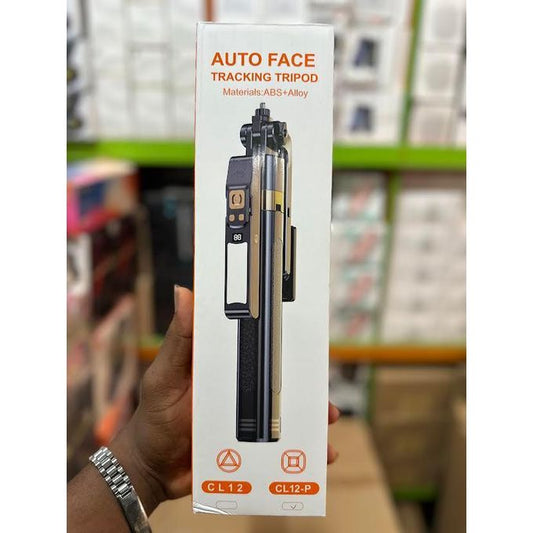 ABS Auto Face Tracking Quadrapod Ai Gimbal & Monopod & Selfie Stick & Tripod With Remote