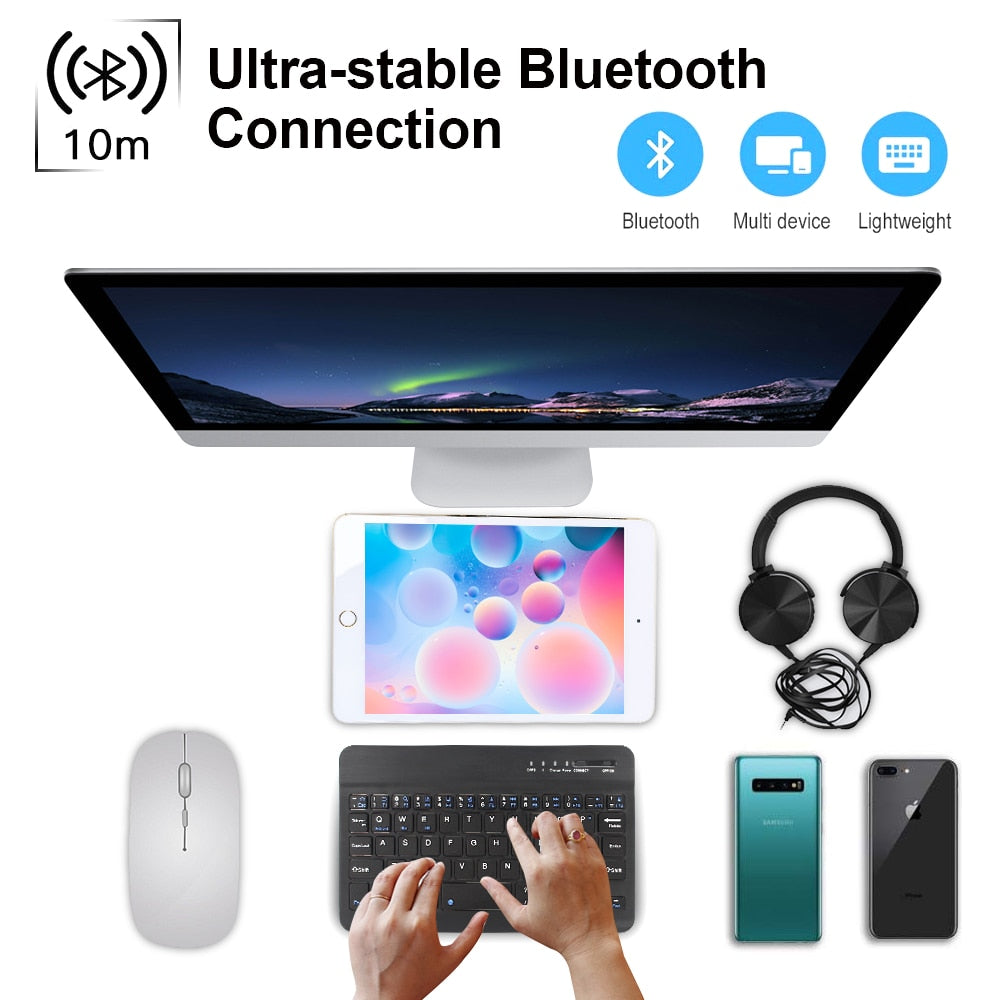 Mini Bluetooth Wireless Keyboard