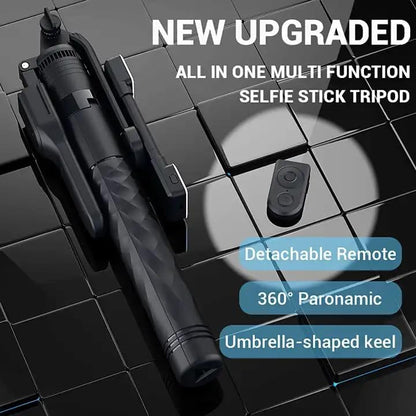 Lung K28 Wireless Selfie Stick for Live Broadcasting - Extendable Monopod for Effortless Selfies, Vlogging, and Streaming