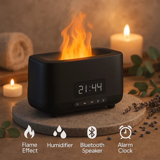 Bluetooth Speaker Alarm Clock Humidifier