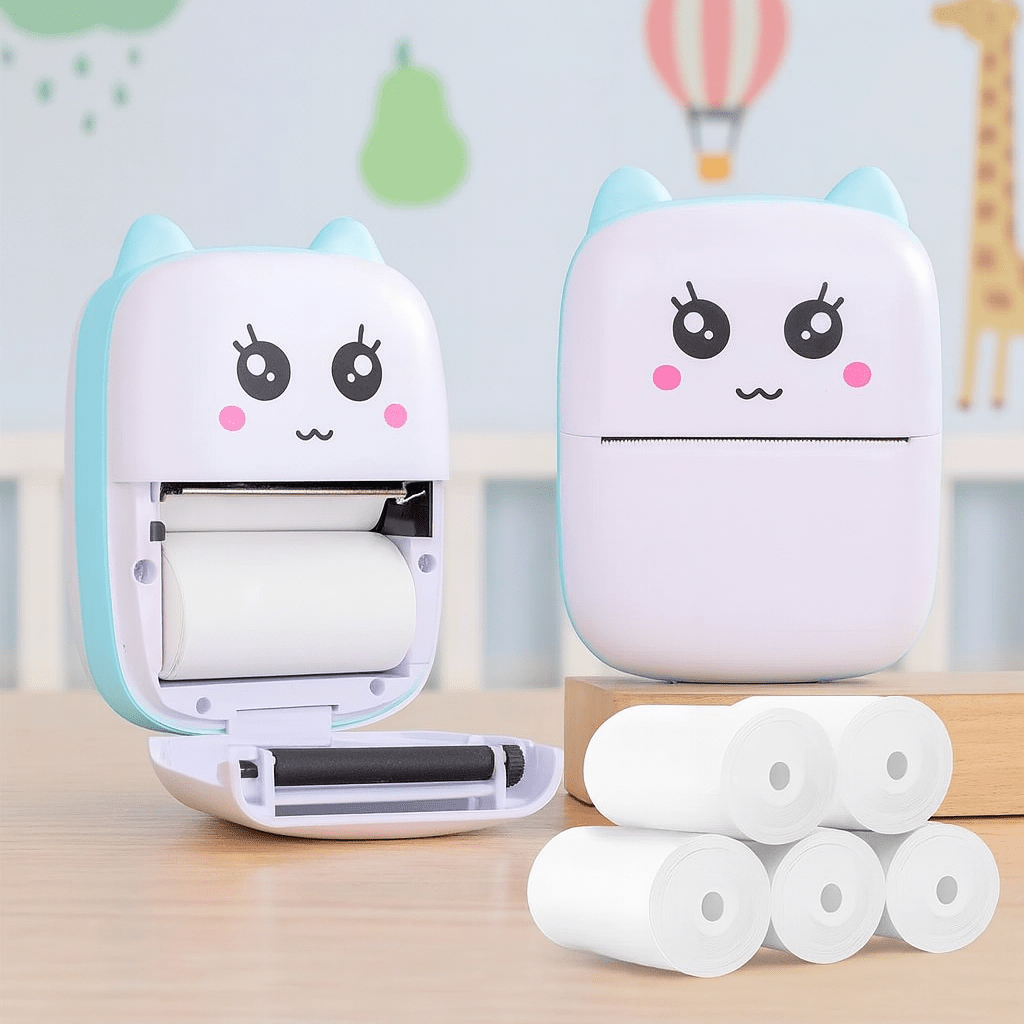 Portable Mini Pocket Printer BT Thermal Printer
