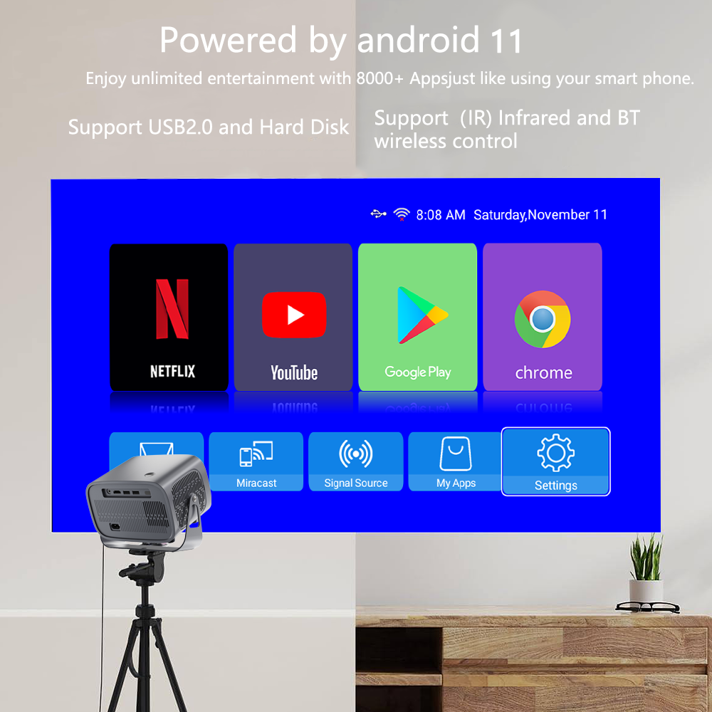 Vevshao A10 Smart Android Projector