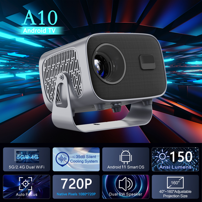 Vevshao A10 Smart Android Projector