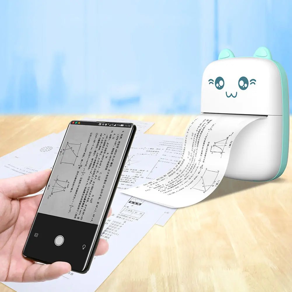 Portable Mini Pocket Printer BT Thermal Printer