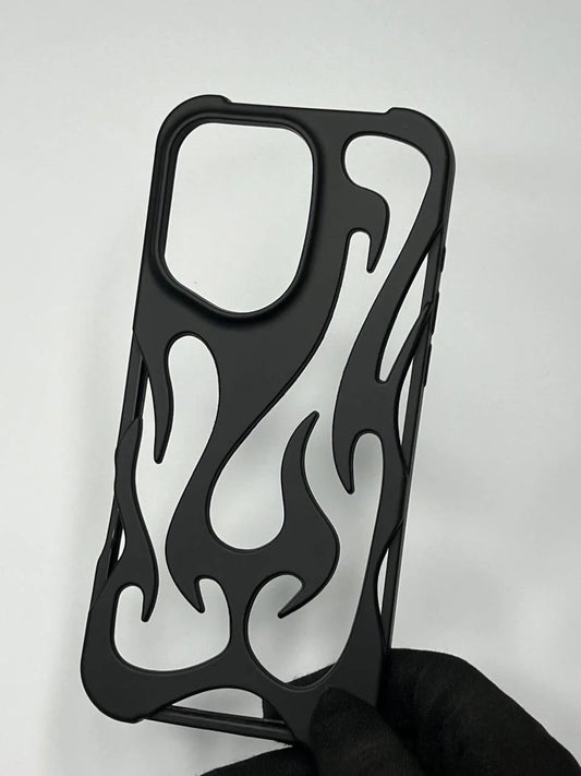 Premium Shiny Electroplating Flame Soft Case for iPhone