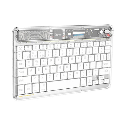 Hoco S55 Transparent Discovery Edition Wireless Keyboard