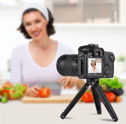 PULUZ Camera Tripod Stand for Mobile Phones,Canon Nikon Sony DSLR Camera Mini Protable Tripod