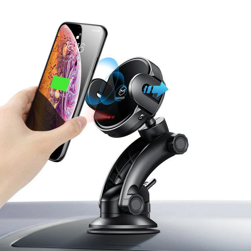 Mcdodo Infrared Wireless Car Charger Mount 10 w - Black