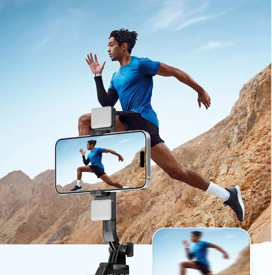 Lung K28 Wireless Selfie Stick for Live Broadcasting - Extendable Monopod for Effortless Selfies, Vlogging, and Streaming