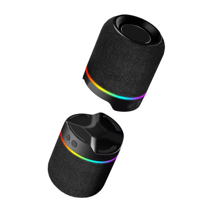M25 2-in-1 Magnetic Bluetooth Speaker | 10W Split Desktop Wireless Speaker System | HIFI Stereo Subwoofer & TWS Surround Sound | RGB Lights & FM Radio Outdoor Audio