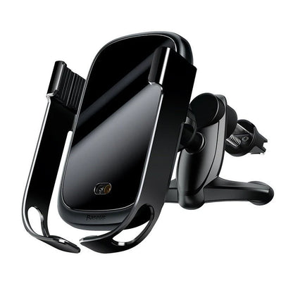 Baseus Wireless Car Charger Mount, Automatic Clamping Gravity Sensor Car Phone Mount
