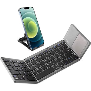 BT 033 Wireless Mini Folding Keyboard Touchpad