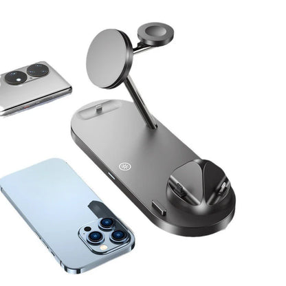 Folding Magnetic Wireless Charger Multi-function 15W