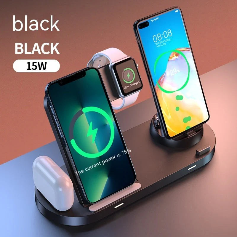 Folding Magnetic Wireless Charger Multi-function 15W