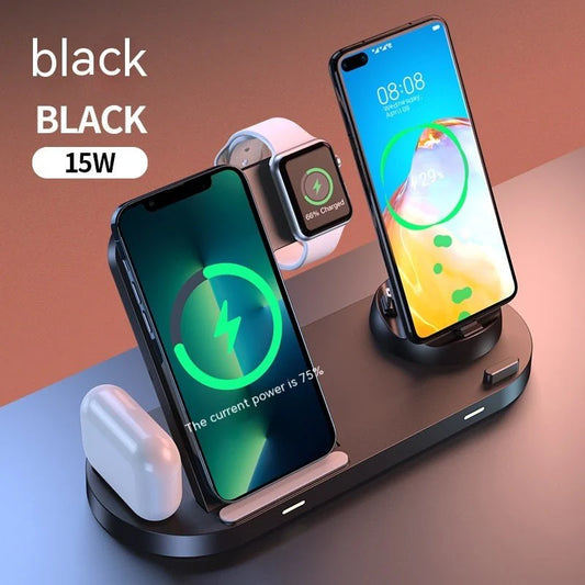 Folding Magnetic Wireless Charger Multi-function 15W