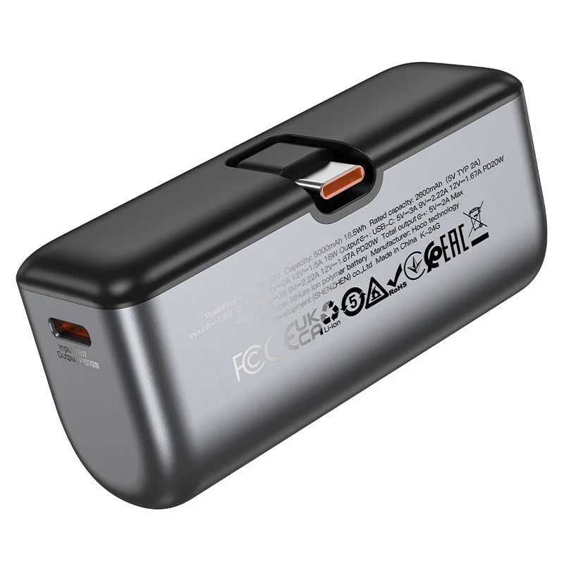 Power bank “Q31 Ingenious” PD20W 5000mAh Type-C