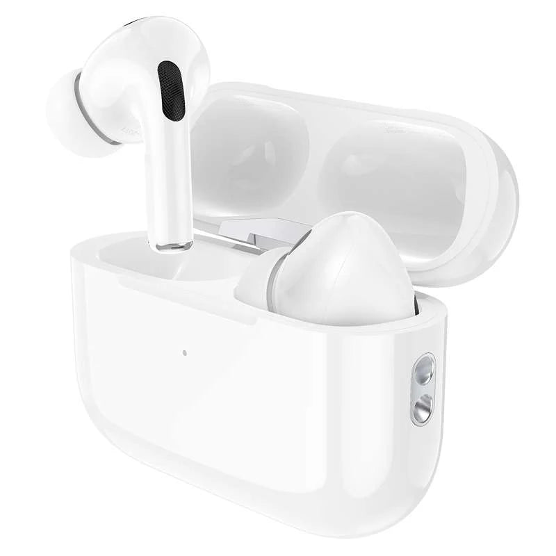 Noise Reduction Bluetooth Headset White Color
