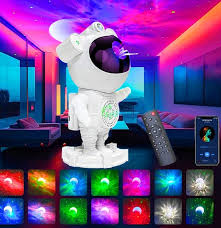 Astronaut Galaxy Light Projector, Nebula Night Light - 360°Rotation Magnetic Head