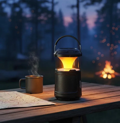 JEEP Outdoor Sports IPX5 Waterproof Camping Light Wireless Bluetooth Speaker SC001
