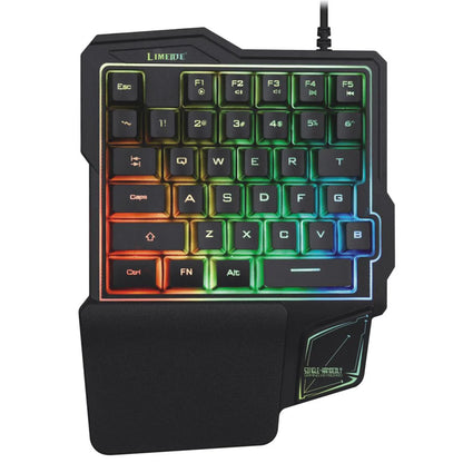 Limeide Single Handed LED Keybaord