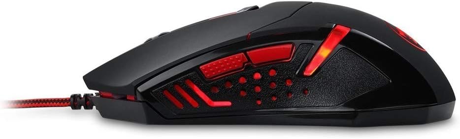 Redragon M601 Centrophorus Wired Gaming Mouse - Black