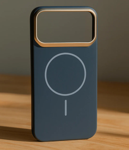 Premium Silicon Magsafe Case with Metal Camera Bump