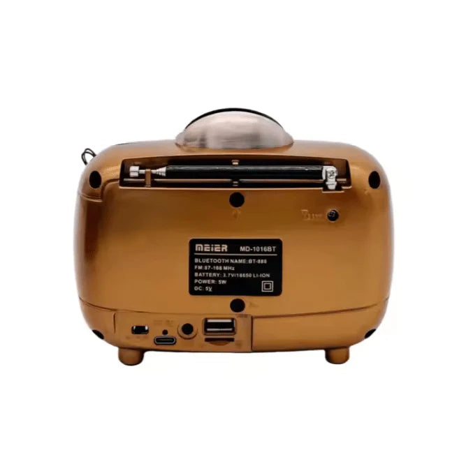 Meier MD-1016BT - Retro Bluetooth Speaker 📻