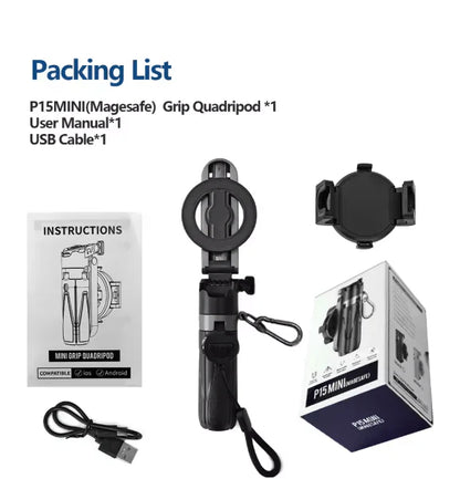 P15 Mini Magsafe Phone Tripod & Selfie Stick