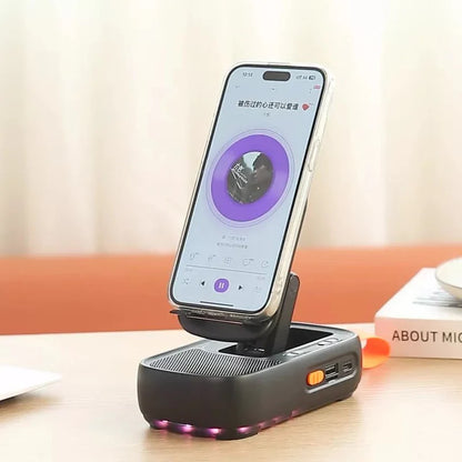 Mobile Phone Holder with Wireless Speaker