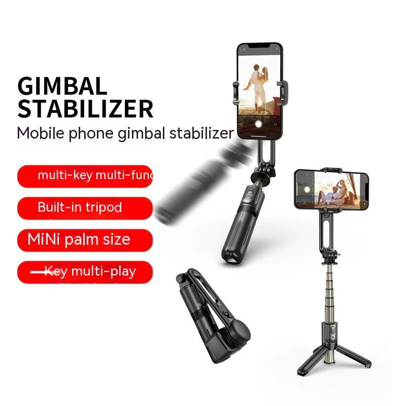 TOKQI L18 Gimbal Stabilizer Selfie Stick Tripod with Light