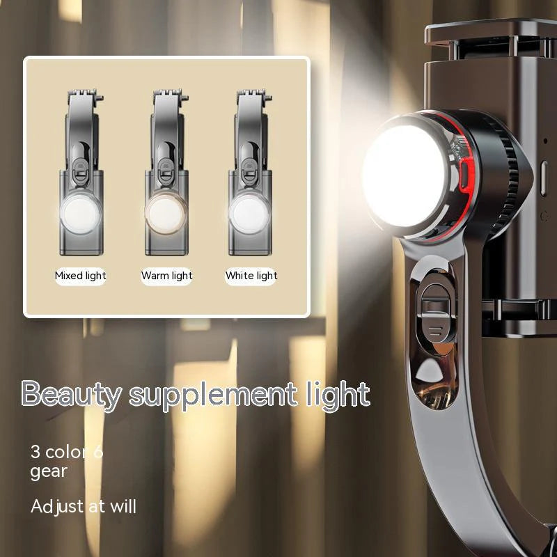 TOKQI L18 Gimbal Stabilizer Selfie Stick Tripod with Light