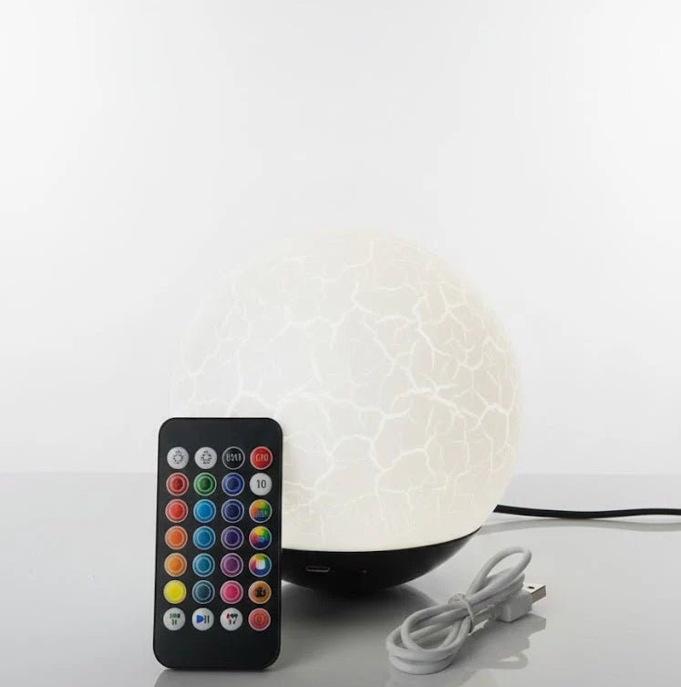 Bluetooth Speaker Moon Light Lamp