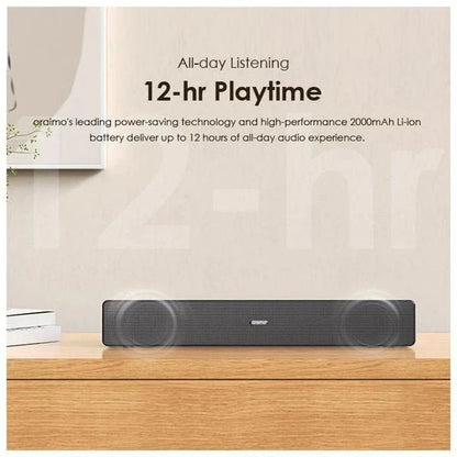 Oraimo OBS-92D Tilt Portable Surround Sound Wireless Soundbar-Black