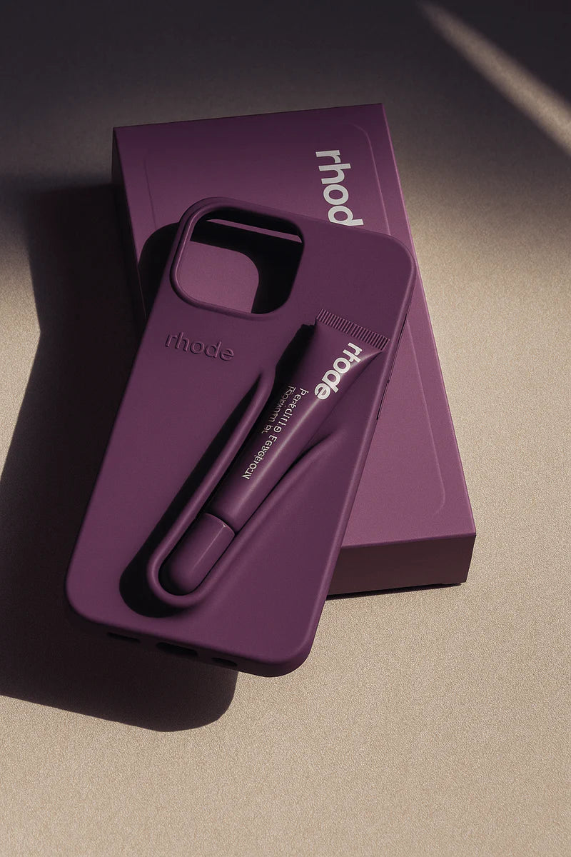 Rhode Original Lip Gloss Holder Phone Case for Iphone with Lip Gloss