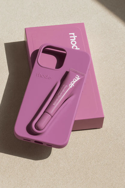 Rhode Original Lip Gloss Holder Phone Case for Iphone with Lip Gloss