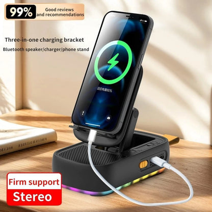 Mobile Phone Holder with Wireless Speaker