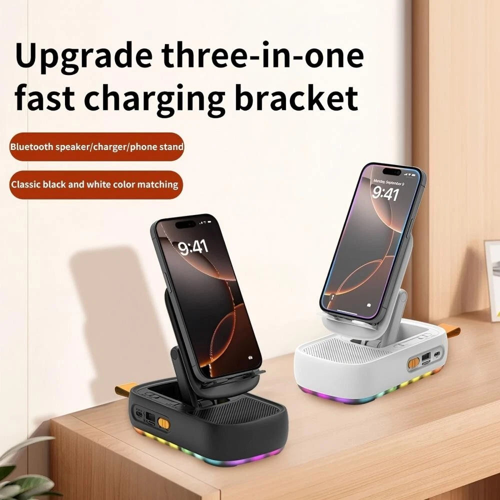 Mobile Phone Holder with Wireless Speaker