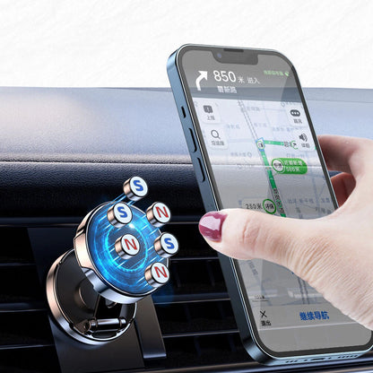 360° Rotating Magnetic Phone Holder Stand Car Dashboard Mount Holder Accessories