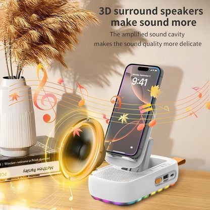 Mobile Phone Holder with Wireless Speaker