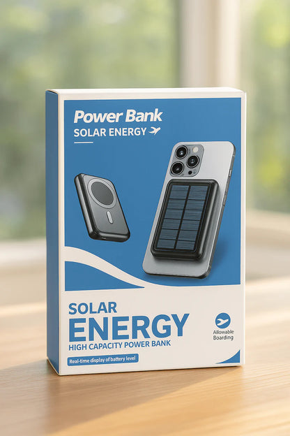 MagSafe Solar Battery Pack – Charge Your Phone Anywhere, Even Without an Outlet