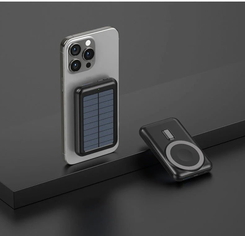 MagSafe Solar Battery Pack – Charge Your Phone Anywhere, Even Without an Outlet