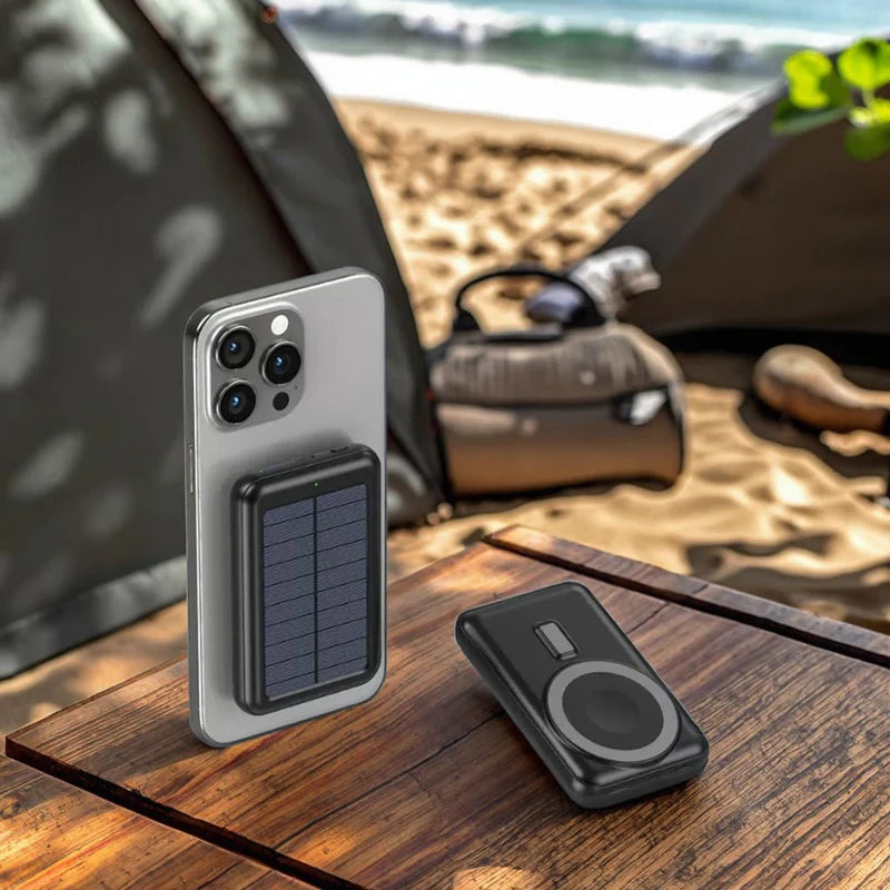 MagSafe Solar Battery Pack – Charge Your Phone Anywhere, Even Without an Outlet