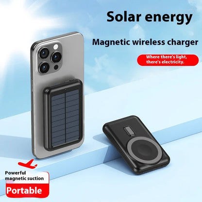 MagSafe Solar Battery Pack – Charge Your Phone Anywhere, Even Without an Outlet