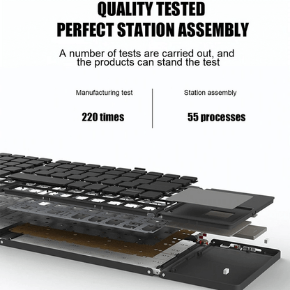 BT 033 Wireless Mini Folding Keyboard Touchpad